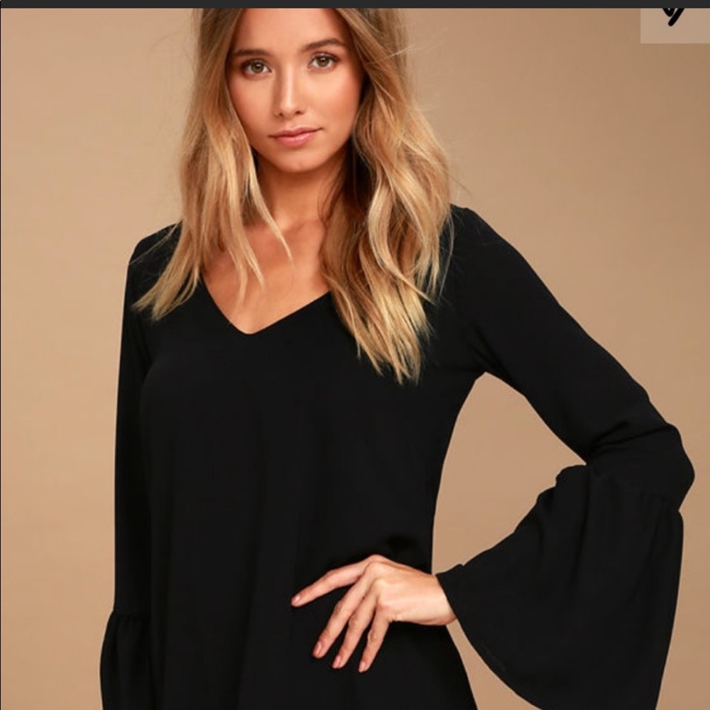 NWT Lulus Black Dress